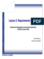 Lecture 3: Requirements Quality: Requirements Management and Systems Engineering (ITKS451), Autumn 2008
