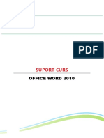 Suport Curs IT WORD 2010