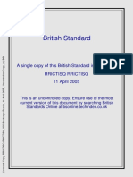 British Standard: A Single Copy of This British Standard Is Licensed To Rrictisq Rrictisq 11 April 2005