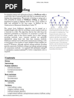 Huffman Coding - Wikipedia