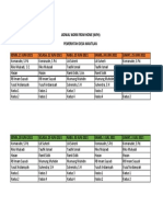 Jadwal WFH