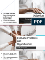 2 Evaluate Problems and Opportunities