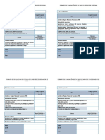 Formato de Evaluación de CV