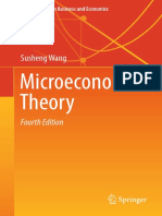 7018 Microeconomic Theory