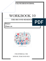 Workbook 10: The Second Semester
