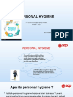 Personal Hygiene untuk Pencegahan Covid-19