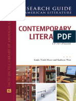 Contemporary Literature, 1970-Present (Research Guide To American Literature) (PDFDrive)