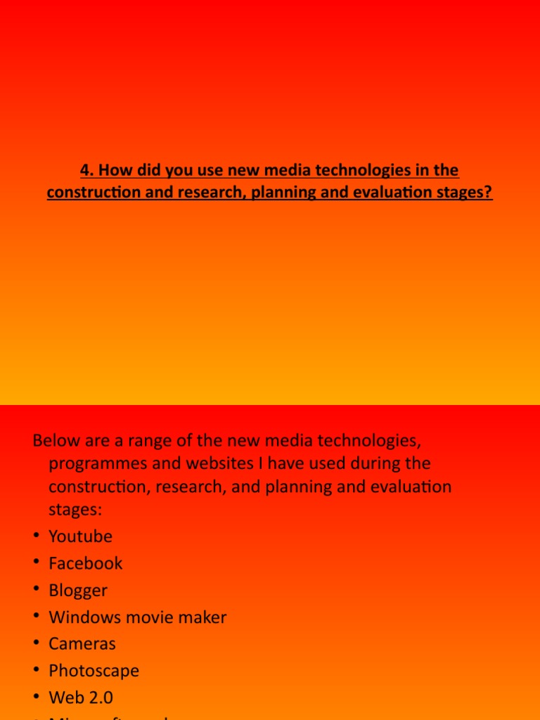 Media CW Evaluation 4 PPTM | PDF | New Media | Blog