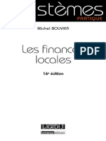 Les Finances Locales - Michel Bouvier