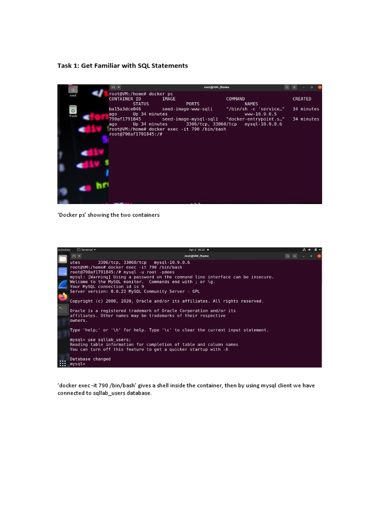 SQL Injection Attack and Countermeasures | PDF | Databases | Software ...