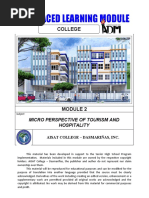1st Year BS Hospitality Management Subjects | PDF | Science & Mathematics