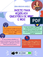 Macete para Resolver Questões de MMC e MDC