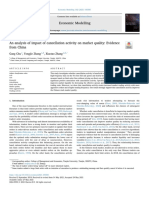 Economic Modelling: Gang Chu, Yongjie Zhang, Xiaotao Zhang