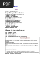 Operating Systems Notes From Gitam Website