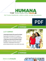 Apresentação Institucional 2021 Humana Brasil