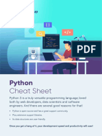 Python Cheat Sheet April 2021