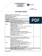 Evaluare - Finala - Grupa Mijlocie 2021