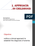 Clinical Approach: Anemia in Childhood