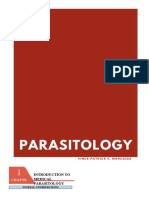 Introduction To Medical Parasitology: Chapte R