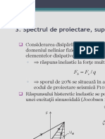 Spectrul de Proiectare, Supraamplificarea Şi Răspunsul Structural