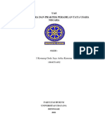 UAS Hukum Peradilan Tata Usaha Negara - Nomor Absen 16 - I Komang Gede Jaya Artha Kusuma - 1804551492 - Reguler Sore