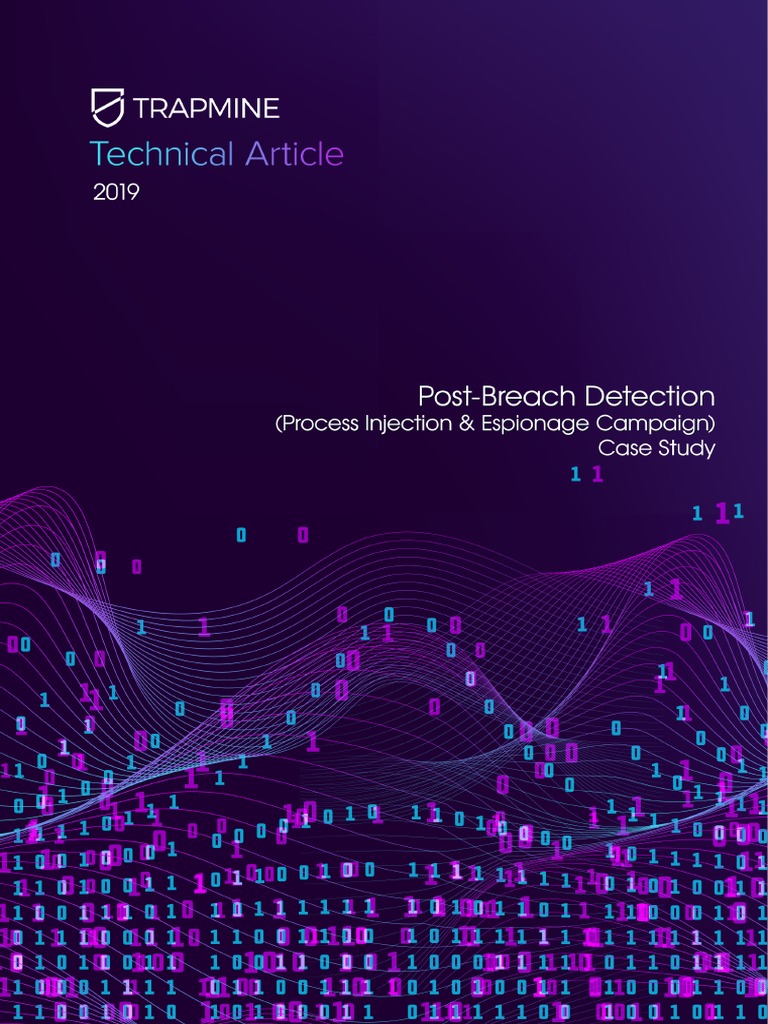 PostBreach Detection (Process Injection & Espionage Campaign) PDF