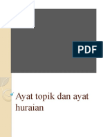 Ayat Topik Dan Ayat Huraian