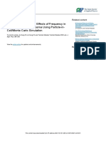 2000-Numerical Study of the Effects of Frequency in Inductively Coupled Plasma Using Particle-in-Cell Monte Carlo Simulation