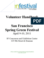 Volunteer Handbook - SFSpring2011