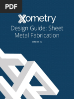 Design Guide: Sheet Metal Fabrication