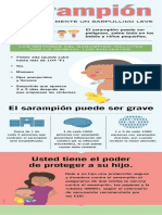 Infografia El Sarampio