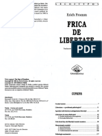 20364475 Erich Fromm Frica de Libertate