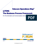 GB921 Business Process Framework 7.0 V7.1 (73 Pages)