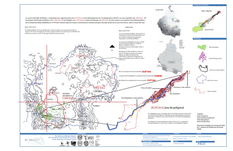 Plan Maestro Cuenca Río Magdalena | PDF | Ciudad de México | Ciencias ...