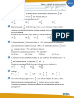 Ficha 24 - Adiçao e subtraçao de Frações