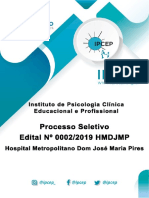 Processo seletivo IPCEP para Hospital Dom José Maria Pires