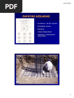 ejercicios zapatas