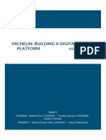 Michelin: Building A Digital Service Platform: Assignment