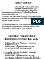 Kebijakan Moneter