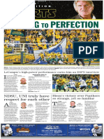 Punting Perfection: NDSU, UNI Truly Have Respect For Each Other