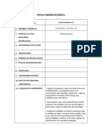 Ficha farmacológica Dimenhidrinato guía cuidados enfermería