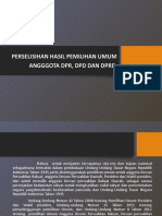 Pemilu-Hukum Acara Phpu-Dpr DPD