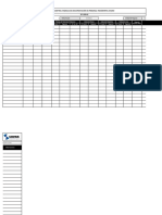 Formato Control de Vigencia de Documentación Personal Transporte Liviano