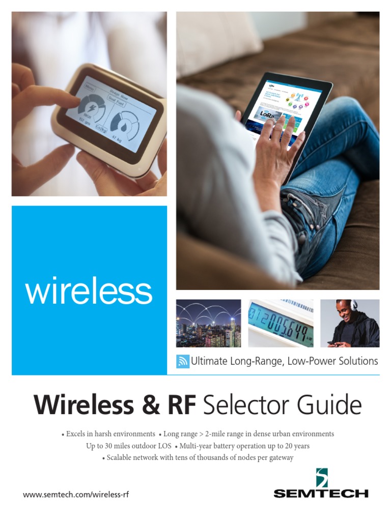 Wireless: Wireless & RF Selector Guide | PDF | Radio | Communication