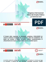 Conclusiones Primer congreso Internacional  - SERVIR