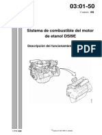 Sistema de Combustible Del Motor de Etanol