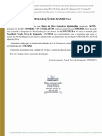 Declaração de Cursando - COM FUNDO - Helen Da Silva Gonçalves Quintanilha - ACUPUNTURA