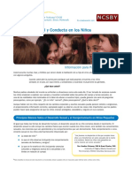 Spanish- Sexual Development and Behavior in Children -- NCTSN NCSBY
