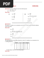 This Study Resource Was: A M MTH 5301