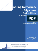 Political Party Capacity Building